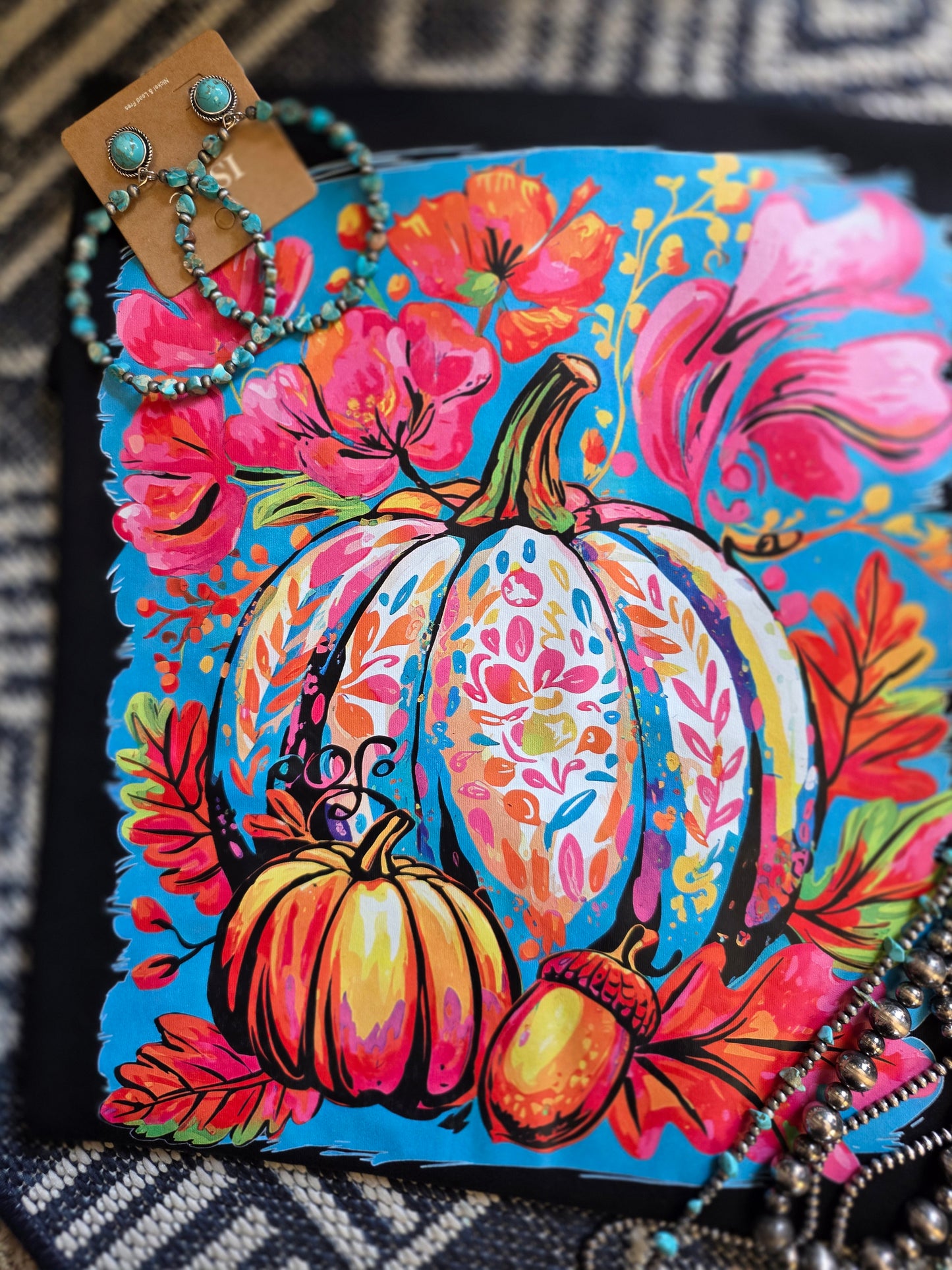 Watercolor pumpkin