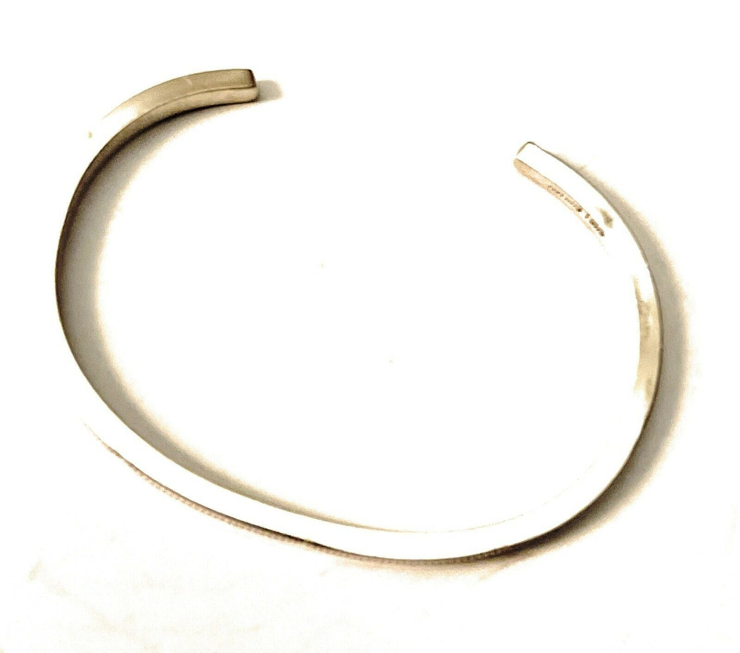 Navajo Sterling Silver Southwest Style Stacker Bracelet Cuff
