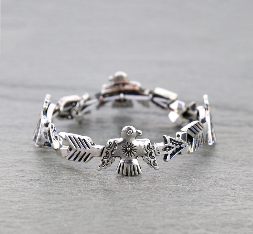 Western Thunderbird Stretch Bracelet