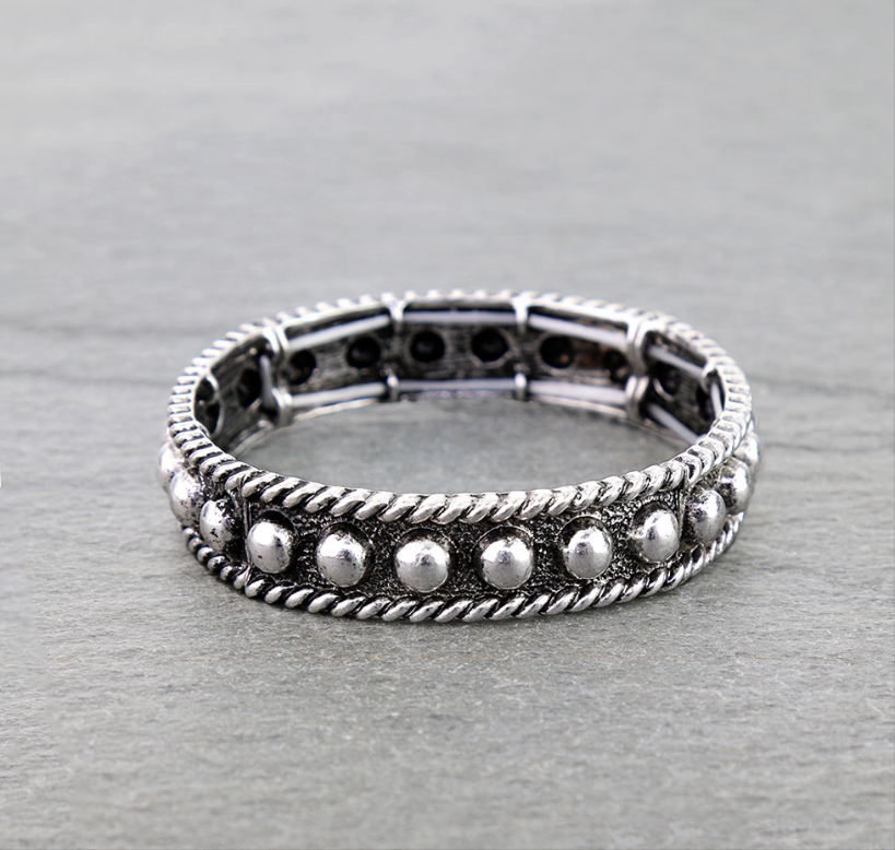 Western Rope TXR with Ball Stretch Bracelet