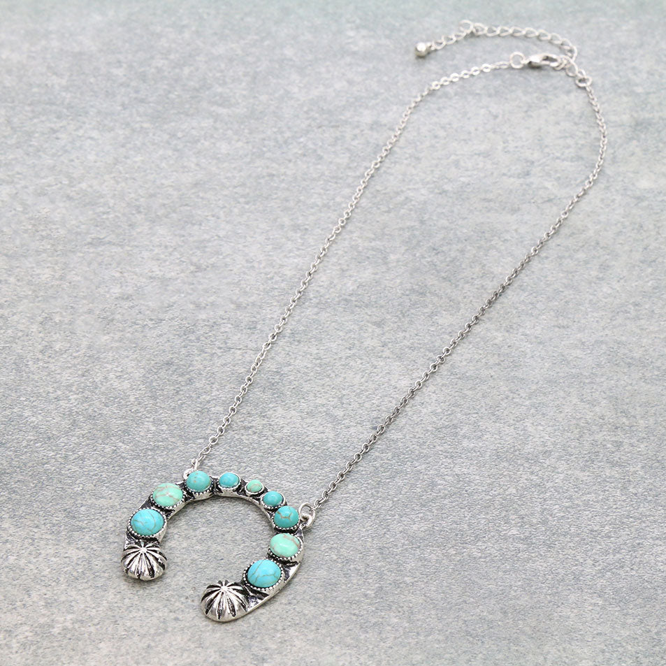 Western Squash Blossom Necklace