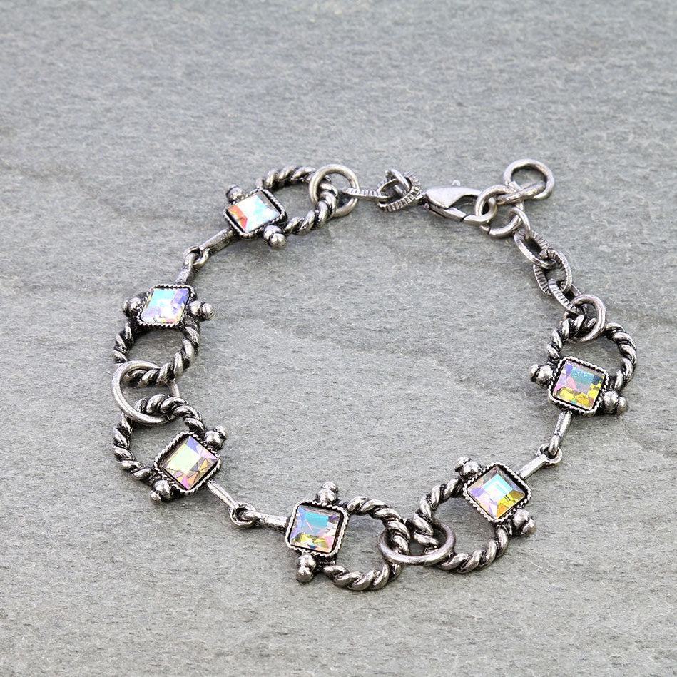 Western Rope TXR Horsebit Link Bracelet