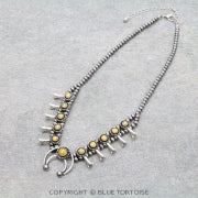 Western Squash Blossom Necklace