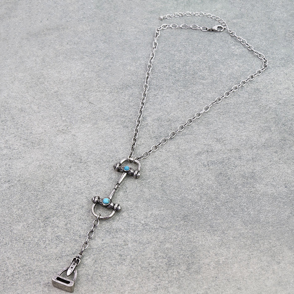Western Horsebit Necklace