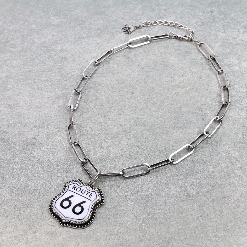 Western Route 66 Necklace
