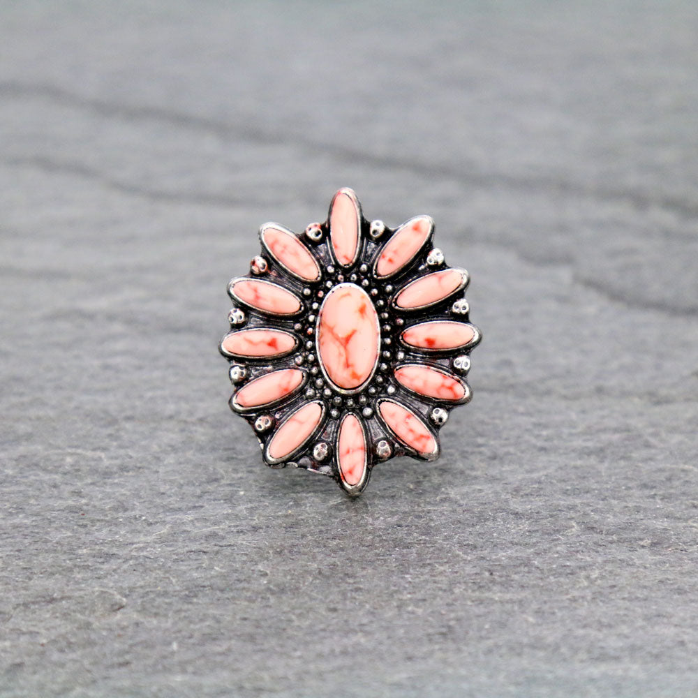 Western Style Cuff Ring