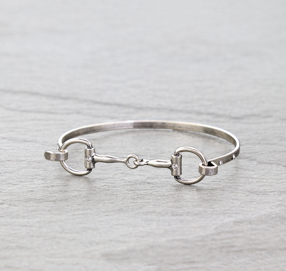 Western Horsebit Wire Bracelet