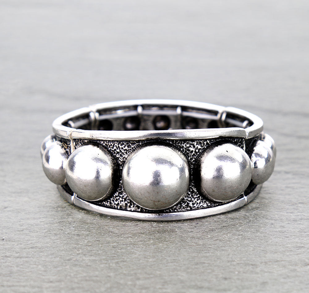 Western Ball TXR Stretch Bracelet