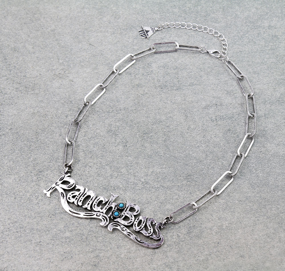 Western Ranch Boss Necklace