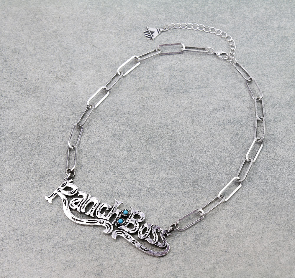 Western Ranch Boss Necklace