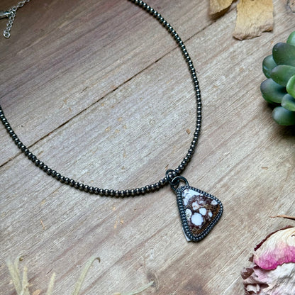 FREE Sterling Silver Pearl Necklace + MJ Wild Horse Pendant