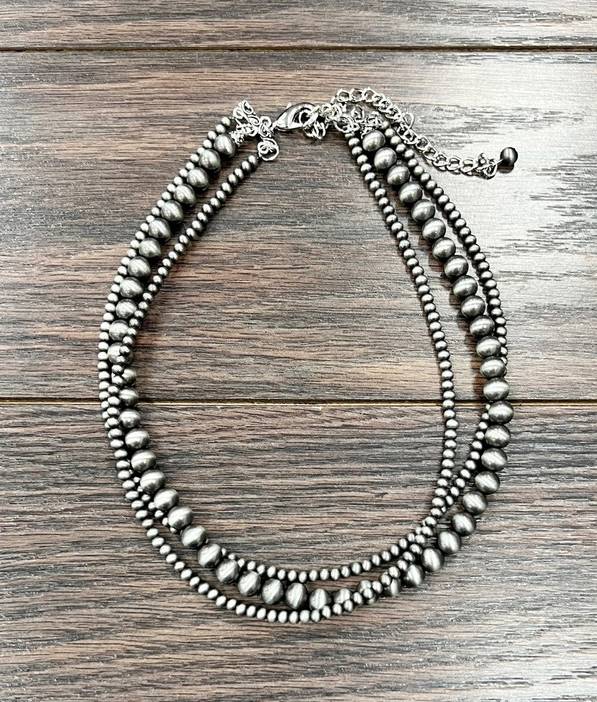 Handmade Pearl Necklace 737734