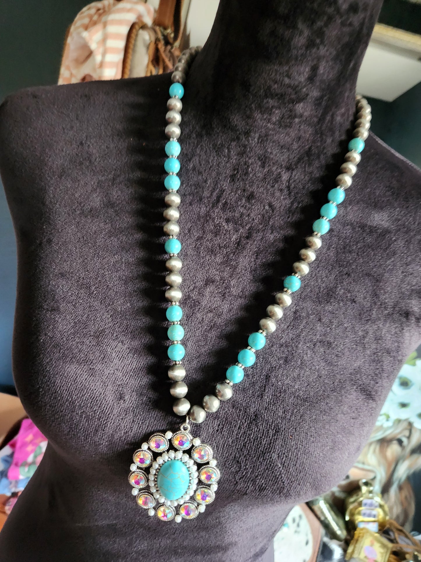Squash Blossom Necklace&nbsp;