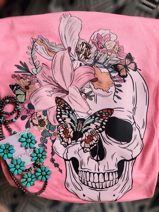 Flower Skull