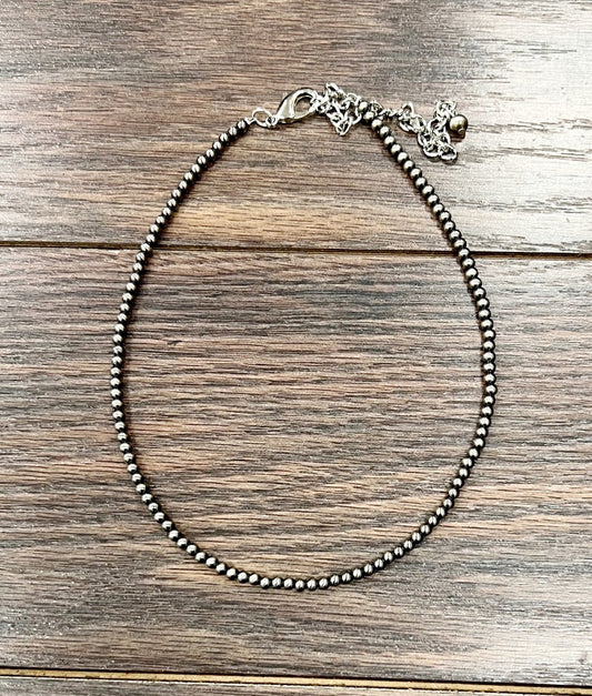 Polished Pearl Necklace-737963