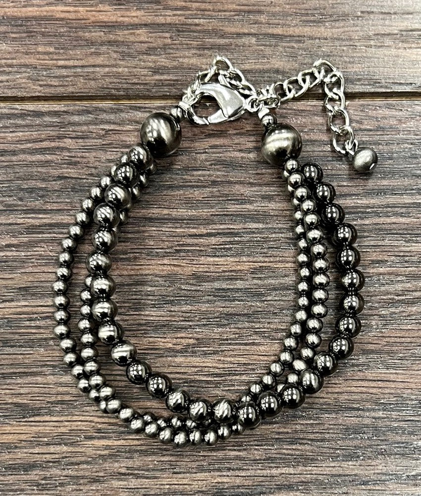 Polished Navajo Pearl Bracelet