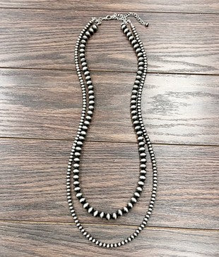 Handmade Bead Necklace- 738207