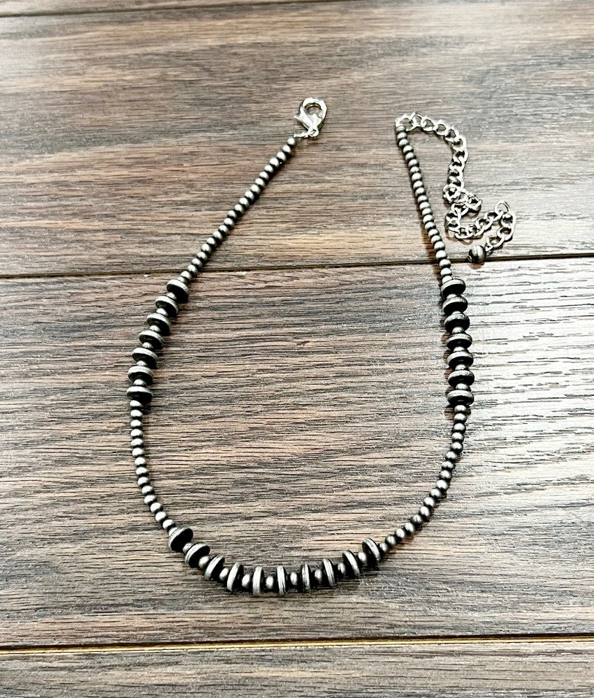 Handmade Navajo Bead Necklace 738431
