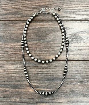 Handmade Bead Necklace-739123