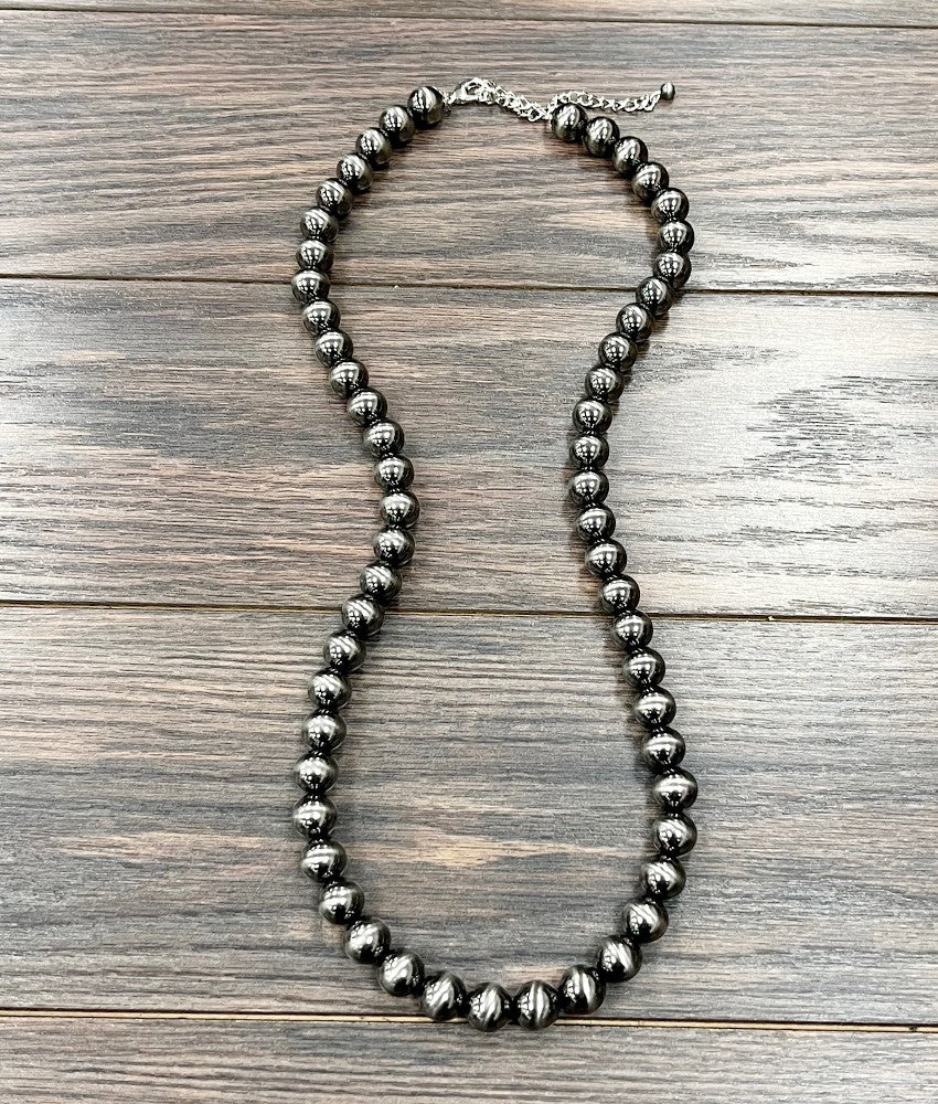 Handmade 14mm Polish Bead Necklace 739160