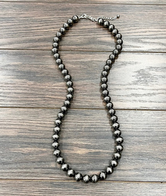 Handmade 14mm Polish Bead Necklace 739160