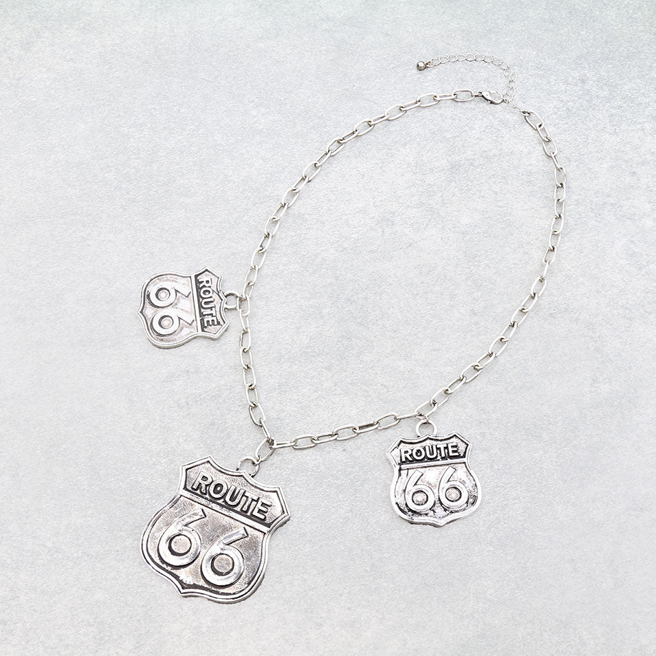 Western Route 66 Necklace
