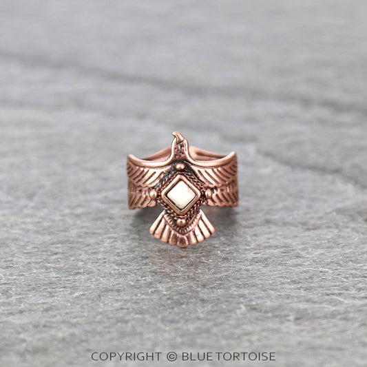 Western Thunderbird Cuff Ring