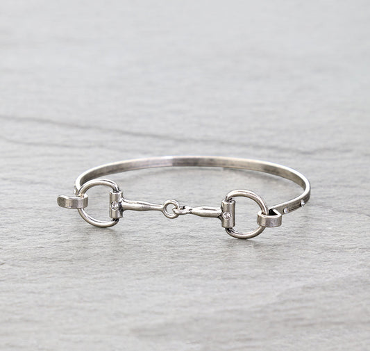 Western Horsebit Wire Bracelet