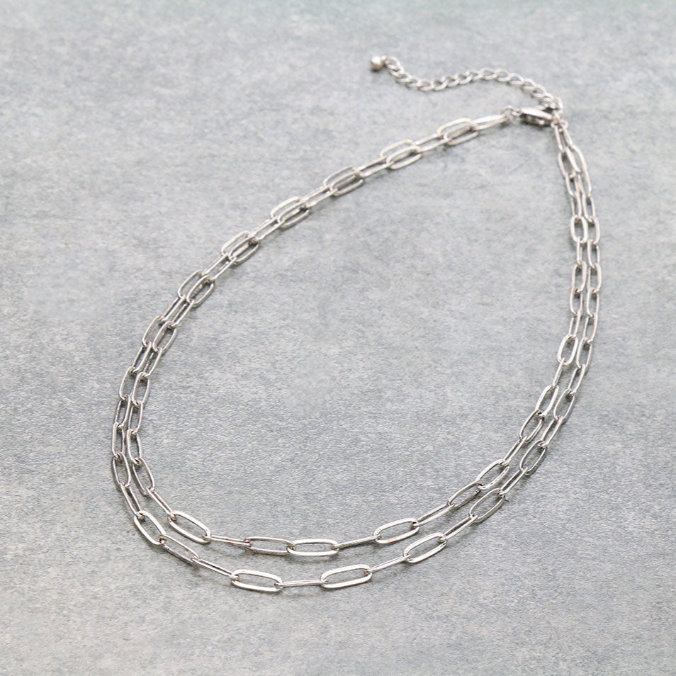 Western Chain 2Row Necklace