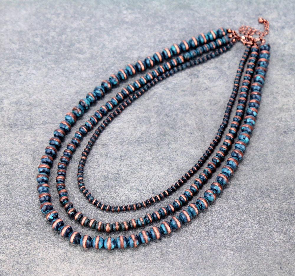 Style Pearl 3 Layered Necklace
