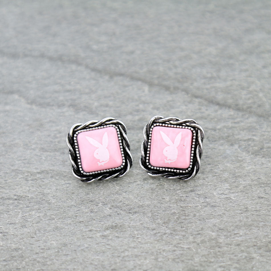 Western Bunny Stud Earrings