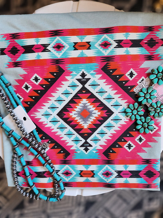 Aztec multi color