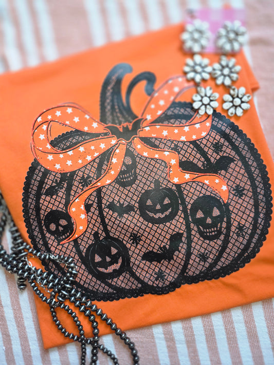 Lace pumpkin