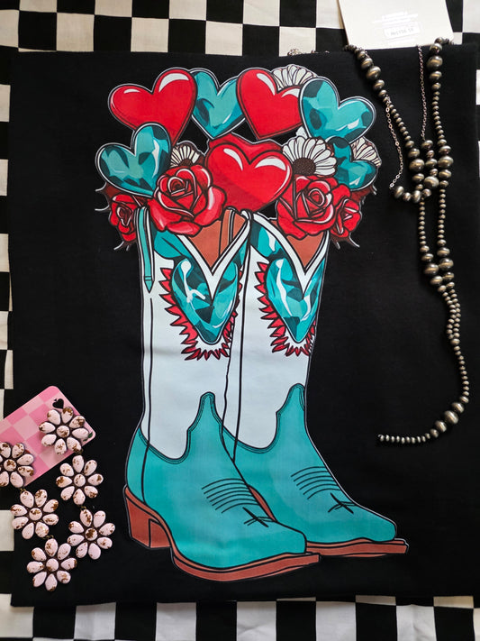 Flower boquetes boots