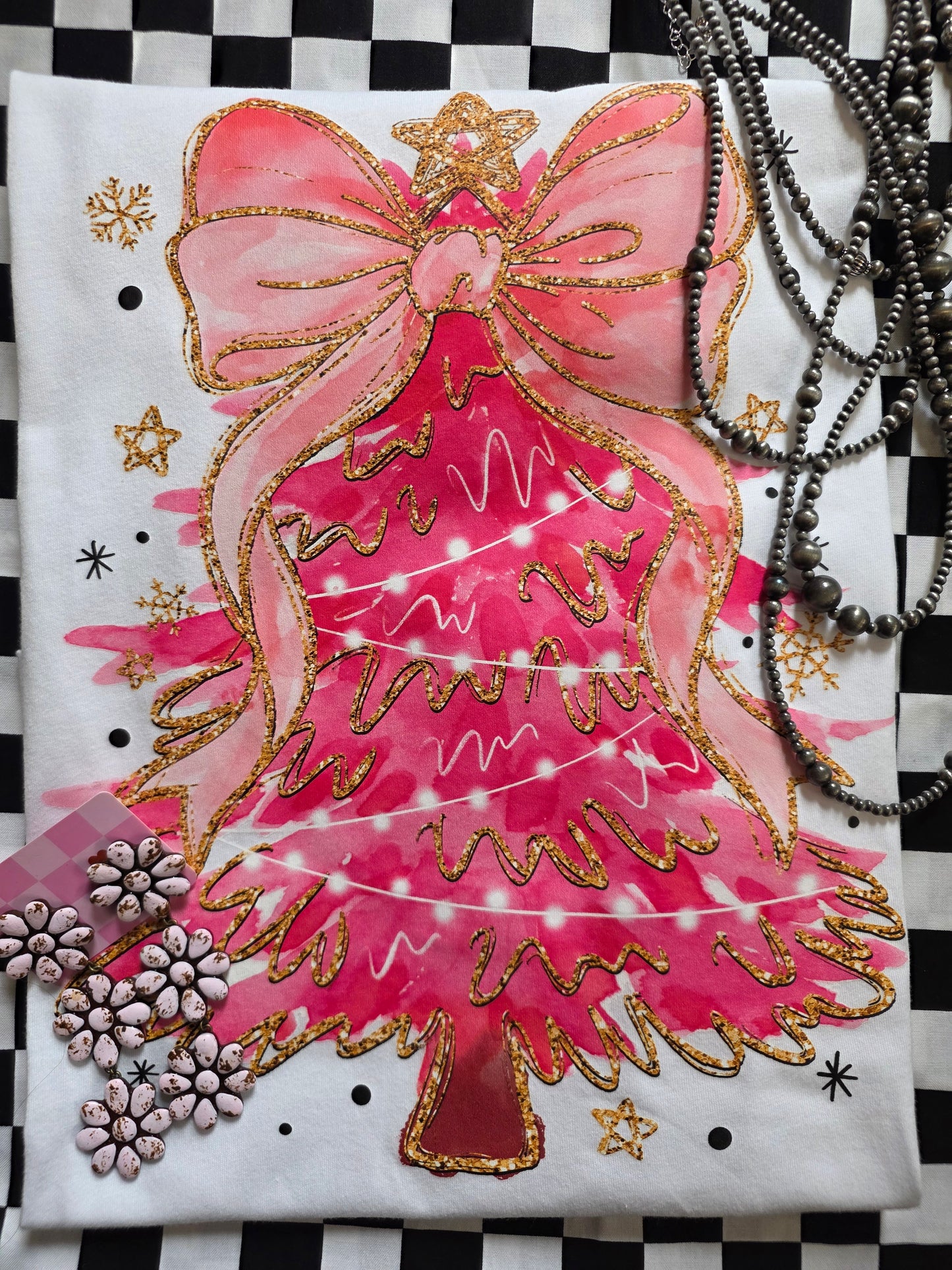 Pink Christmas tree
