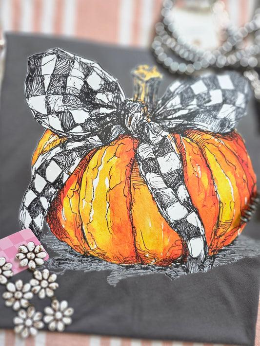 Chekers pumpkin