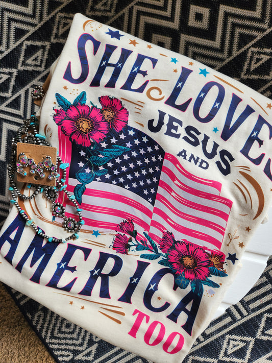 She loves Jesus