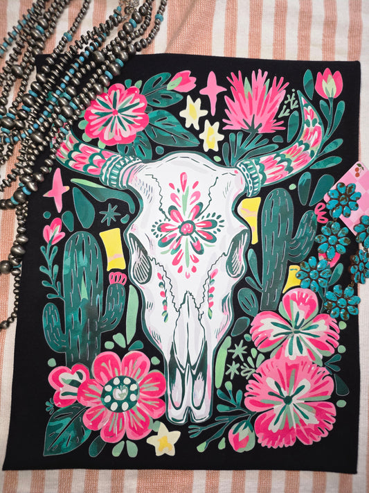 Flower cow