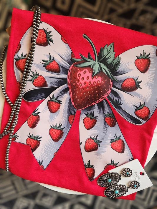 Strawberry bow