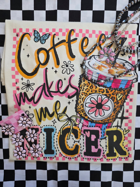 Coffee majes me nicer