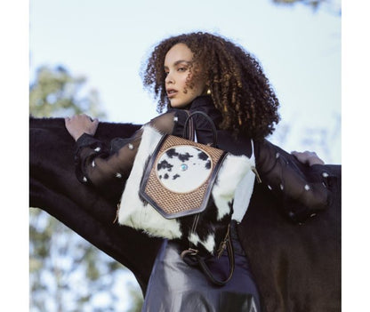 Garnate Canvas & Hairon Bag