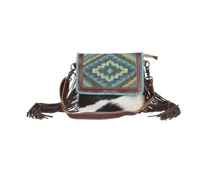 Wild West Boho Leather & Hairon Bag