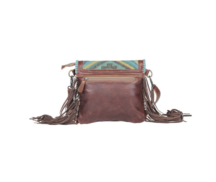 Wild West Boho Leather & Hairon Bag